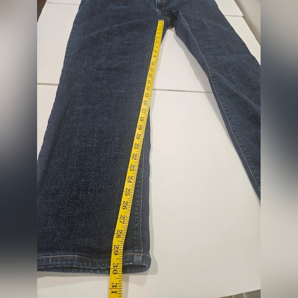 Mott & Bow- Women's 40X32 Dark Blue Flare Jeans Straw_Woos_Stan - Picture 5 of 10